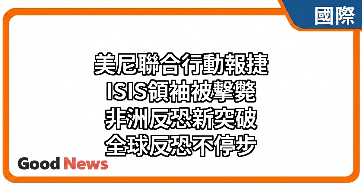 特朗普宣布伊斯蘭國領袖在美國與尼日利亞聯合行動中被擊斃