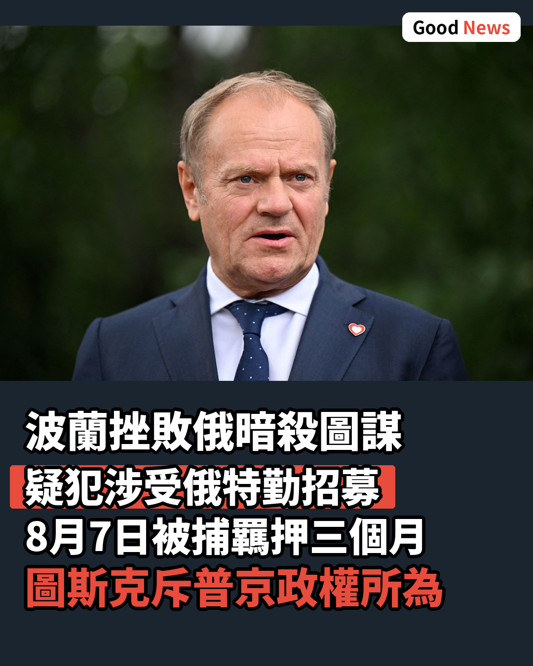 波蘭拘捕男子涉按俄令圖殺烏克蘭裔美國人