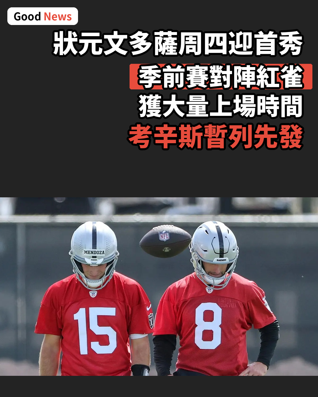 突襲者狀元文多薩周四迎季前賽首秀