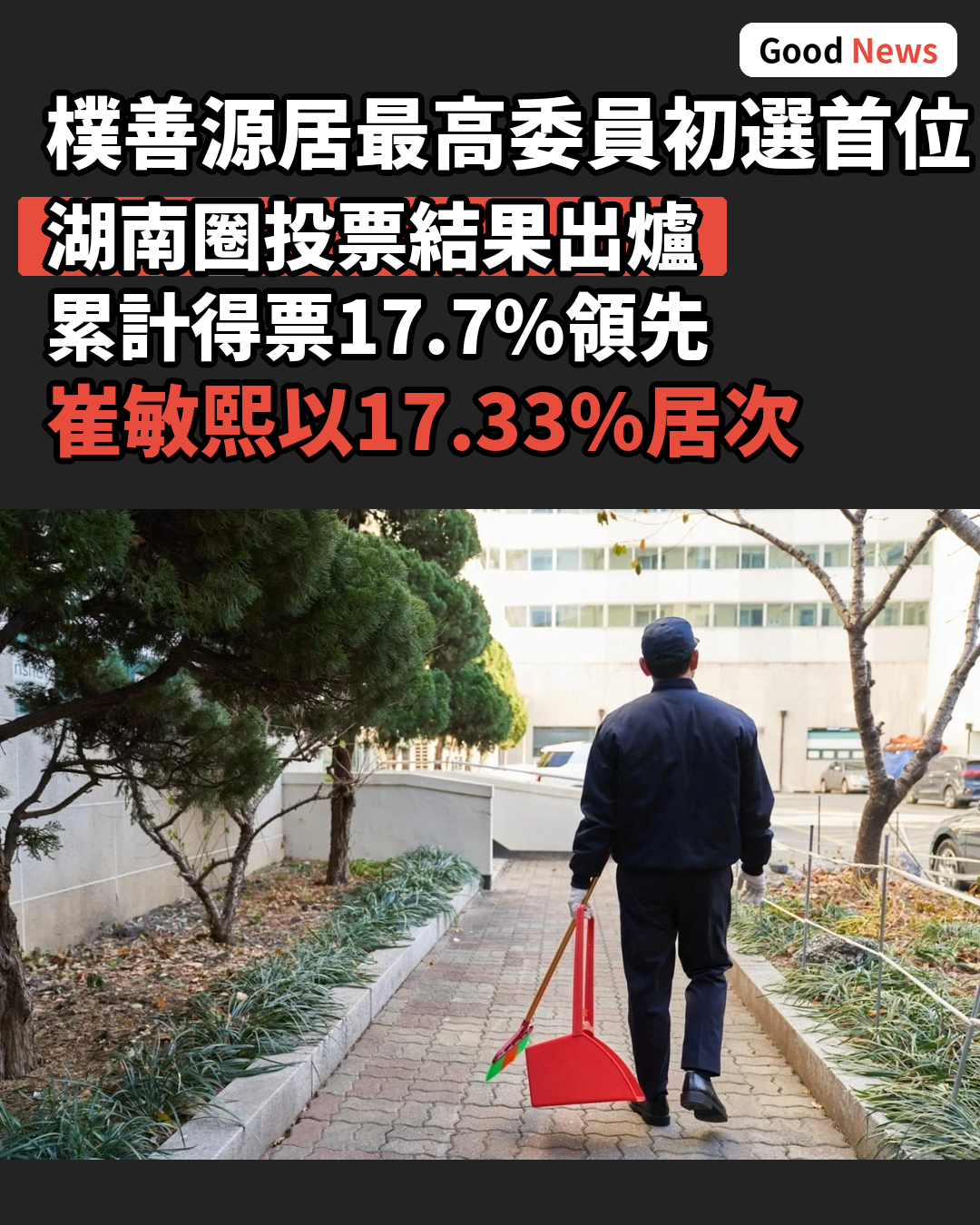 韓國共同民主黨最高委員初選樸善源暫居首